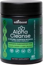 EdenBoost AlphaCleanse | Advanced 12-in-1 Liver Health & Detox Support | Organic Superfoods Blend mit Milchdistel, Spirulina, Ginger & Turmeric für Leberschutz & Verdauungsgesundheit