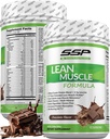 SSP Protein - Whey Isolate & Casein mit Leucine & MCT - Low-Calorie Chocolate Meal Ersatz für Lean Muscle Nutrition