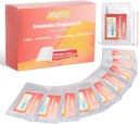 Vaginal pH-Teststreifen mit sterilen Swabs, Feminine Health Vaginal pH-Teststreifen Kits, Vaginal PH Balance und Hefe Infektion Test, Individuell verpackt BV Teststreifen für Frauen, 10 Taschen