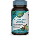 Nature's Way Completia Diabetic Multivitamin, liefert essentielle Nährstoffe, mit Alpha Lipoic Acid, Cinnamon, Fenugreek, Taurine, Lutein, High Potency B-Vitamins, 60 Tabletten (Packaging Mai Vary)