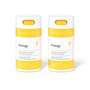 Gesundheit durch Habit Energy Supplement 2 Pack (120 Kapseln) - Natual Caffeine Blend, Vitamine B & C, unterstützt Energie Levels, fördert Psychische Alertness und Fokus, Vegan, Non-GMO, Sugar Free (2 Pack)