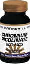 Windmühle Chromium Picolinate 200 mcg Tabletten 60 Tabletten (Pack von 4)