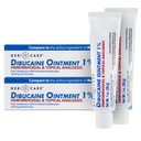 GeriCare Dibucaine Hämorroid Salbe 1% Schmerz-Relief Hämorrhoid Creme |Hemorroidal & Topical Analgesic| Quick Relief von Burning & Itching | Fast-Acting externer Hämorrhoid Behandlung 1oz (2 Pack)