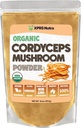 XPRS Nutra Organic Cordyceps Pilzpulver - Premium Cordyceps Pilze - Echte Pilze Cordyceps Pulverergänzung für Energie und Immununterstützung - Vegan-Friendly Pilz Cordyceps (16 oz)