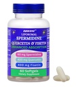 Nikoni Liposomal Spermidin, Quercetin, Fisetin 860mg Zusatz zu Gesundem Altern, Cellular Renewal, Kognitive Funktion 60 Softgels