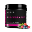 Kaged Original Pre Workout Powder | Berry Blast | Pre-Workout mit Kreatin, Beta Alanine, L-Citrulline, BCAAs | 274 mg Bio Koffein | Pre Supplements für Männer & Frauen | 20 Servierungen