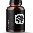 SALTT Relax - Magnesium Kapseln Beilage - 203mg Ionic Magnesium Chloride w/Natrium, Kalium, Elektrolyte - Vegan, Zucker & Glutenfrei - 240 Count - von Keto Chow