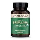 Dr. Mercola Organic Spirulina - 2.000 mg - USDA Organic - Unterstützt die normale Entgiftung und Immungesundheit - Whole Food Superfood - Nicht-GVO, glutenfrei & Sojafrei - 120 Tabletten