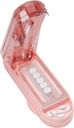 Pille Cutter Splitter für kleine und winzige Pillen, Pille Splitter beschleunigt Schneiden mehrere Pillen auf einmal für große und kleine Medikamente, Sharp Blade mit Sicherheitsgarde (Pink)