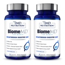 1MD Nutrition BiomeMD Probiotics for Women - 62 Billion CFUs, 16 Strains with Prebiotics | Unterstützt Vaginal & Urinary Health - Doctor-Formuliert | 30 Kapseln (2-Pack)
