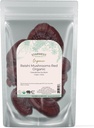 Starwest Botanicals Rote Reishi Pilze Ganz organisch - Getrocknete Reishi Pilze für Kräutertee & Kochen, Ganoderma Lucidum, Zertifizierte Kosher, Non-GMO - 4 oz Pouch