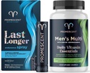Promescent Desensitizing Delay Spray + Men's Daily Multivitamin Supplements, B Complex Vitamins, C,D, Ashwagandha KSM 66, Premium Health Supplements