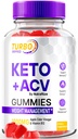 Turbo Ripped, Turbo Ripped Keto ACV Gummis, Offizielle Gewichtsverlust Gummis, Apple Cider Essig 1000MG, Alle natürlichen ACV Gummy, Premium Keto + ACV Formel, TurboRipped Gomitas Bewertungen (60 Gummis)