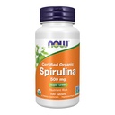 NOW Supplements, Organic Spirulina 500 mg mit Vitaminen, Mineralien und GLA (Gamma-Linolensäure), 100 Tabletten