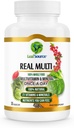 LEAFSOURCE Real Multi, Multivitamin Ganze Nahrungsergänzung - 21 Vitamine & Minerale aus Real Food. Vegane, pflanzliche Nährstoffe aus echten Früchten Veggies & Ganze Lebensmittel (30 vcap)