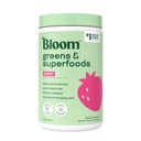 Bloom Nutrition Superfood Greens Powder, Digestive Enzyme mit Probiotika und Präbiotika, Gut Health, Bloating Relief für Frauen, Chlorella, Green Juice Mix mit Rübe Root Powder, 25 SVG, Berry