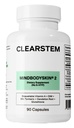 CLEARSTEM - MINDBODYSKIN Hormonale Akne-Ergänzung (No 5-HTP) - Natürliche DIM-Ergänzung - Hautpflege Vitamine - Hormone Balance, Antioxidantien - Glutenfrei, Cruelty Free - 30 Portionen, 90 Kapseln