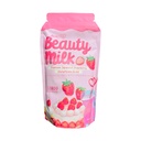 Beauty Milk Japanisches Kollagen STRAWBERRY Getränk - 50.000mg hydrolysiertes Kollagen, 6.3 Unze (Pack von 1)