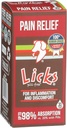 Licks Pille Freier Hund Schmerzlinderung - Entzündungsergänzung - Schmerzlinderung Ergänzung für Hunde - Hundegesundheitsversorgung - Gel Packets - 30 Verwendung