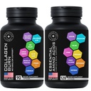 Thermogenic Multi Collagen Burn and Essential Amino Acids Complex - Fitness und Weight Loss Bundle
