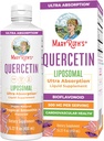 MaryRuth Organics Quercetin | Sugar Free | Liquid Quercetin 500mg Immununterstützung für Erwachsene | Inflammation Supplement | Immune Defense | Cellular Health | Vegan | Non-GMO | Gluten Free | 15.22 Fl Oz