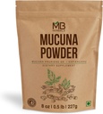 MB Kräuter Mucuna Pruriens Pulver | 8 oz (0.5 lb) | White Mucuna Seed Powder | 100% Pure & Natural, Non-GMO, Vegan Kräuterergänzung