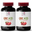 Harnsäure-Kristallen - URIC Säure - Harnsäure-Management, Ergänzungen für Harnsäure, Natürliche Wege zu niedrigeren Harnsäure, Cranberry-Extrakt, Cranberry-Ergänzung für Herren, Tart Kirsch-Extrakt 2Bot