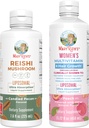 MaryRuth Organics Reishi Liposomal (Candied Pecan) & Multivitamin + Haarwachstum (Peach) | Clean Label Project Verified® | Vitamine für Immunität, Beauty & Gesamt Wellness | Vegan, Gluten-Free