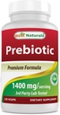 Best Naturals Prebiotics Fiber XOS (Xylo Oligosaccharid) 1400mg Servieren 120 Veg Kapseln