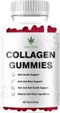Collagen Peptides Gummies - Kollagengummis mit Peptiden Typ I II III V X Peptide für Haarhaut & Nails - hydrolysiertes Kollagen für Frauen und Männer (1)