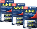 Advil Ibuprofen Tabletten 200 mg, 2 Vials, 10 Beschichtete Tabletten Jede, 20 Insgesamt (Pack von 3)