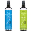 Sieben Mineralien reines Magnesiumöl & reines Magnesiumöl mit Aloe Vera