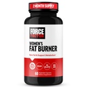 FORCE FACTOR Women’s Fat Burner, Metabolism Booster, und Weight-Loss Ergänzung Unterstützung, Green Tea Fat Burner Gewichtsverlust Pillen zu helfen mit Energie, Diät, und Übung, Vegan, Non-GMO, 60 Kapseln