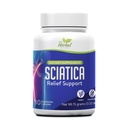 Sciatica Nerve Relief-Unterstützung – Natürliche Ergänzung für Untere Rücken-, Hüft- und Beindiscomfort – Fördert Nerve Gesundheit, Mobilität und Komfort – Kräutermischung für Sciatic Relief