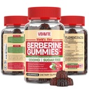 Berberine mit Ceylon Cinnamon Gummies — Zuckerfrei, 98% Pure & 10x Absorption — 1200mg HCL Organic Berberine Ergänzung für Gewichtsmanagement, Immunität, Metabolic & Digestive Health(30 Tage)
