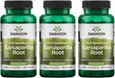 Swanson Sarsaparilla Root-Traditional Herbal Supplement Förderung der Hautgesundheit, Urinary Tract & Kidney Support-Natural Formel Unterstützung Gesamt Gesundheit & Wellness-(60 Kapseln, 450mg Jeder) 3 Pack