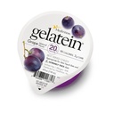 Medtrition Gelatein Grape - High Protein, Sugar Free Gelatin mit 20 Gramm Protein | Ideal für klare flüssige Ernährung, Schlucken Schwierigkeiten, Bariatrie, Dialyse und Onkologie (12 Pack)