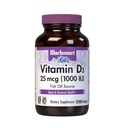 Bluebonnet Nutrition Vitamin D3 1000 IU Softgels, Hilfsmittel im Muskel- und Skelettwachstum, Cholecalciferol aus Fischöl, Non GMO, Glutenfrei, Sojafrei, Dairy Free, 250 Softgels