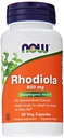 JETZT Ergänzungen, Rhodiola 500 mg, Hilft Körper Anpassung an Stress des täglichen Lebens*, Adaptogene Kräuter*, 60 Veg Kapseln