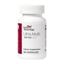 Bariatric Advantage Ultra Multivitamin mit Eisen - Ultra Multi mit Eisen - Kapsel Format Multivitamin - Bietet vollständigen Komplex von B Vitaminen - mit Vitamin C, Chrom &amp; Mehr - 90 Kapseln