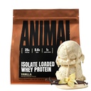 Animal Whey Isolate Protein Powder - Loaded for Pre & Post Workout Muscle Builder and Recovery with Digestive Enzymes for Men & Women - 25g Protein, Great Taste, Low Sugar - Vanilla 2 lbs