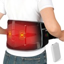 Comfytemp Akku Heizkissen mit Massager für Rückenschmerzen Relief, Portable Lower Back Massager FSA Eligible HSA wiederaufladbar, Geburtstagsgeschenke für Damen Mom Dad Senioren Weihnachten 3 Heat 30 Auto-Off