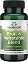 Swanson Fruit & Vegetable Blend - Natürliche Mischung aus über 25 Obst und Gemüse liefern essentielle Nährstoffe - Leistungsstarke grüne Lebensmittel Veggie Supplement - (60 Veggie Kapseln)