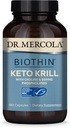 Dr. Mercola, Keto Krill Oil Supplement, 90 Portionen (180 Kapseln) Omega 3 Fettsäuren, MSC zertifiziert, Non GMO, Soy-Free, Glutenfrei