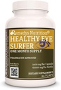 Remedy Ernährung Gesunde Augen Surfer | 1.000 mg, 60 Vegan Kapseln pflanzliche Nahrungsergänzung | Zwei Monate Versorgung