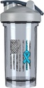 Prostate Cancer Awareness America Flag 18 Unnce Shaker Bottle Drink Mixer Leak-proof Pre Workout Protein Shakes Meal Replacement Shakes Flaschen 500ML/18 Oz Gray