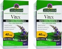 Natur Antwort Vitex Chastetree Berry Supplement, 90-Vegetarische Kapseln, 2 Zähler | Hormonal Balance | Ovulation Unterstützung | Menopausal Unterstützung
