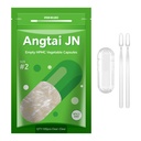 Vegan Leere Pillen Kapseln Größe 2 Pflanze basiert klar (100 Zähler) Glutenfrei, nicht-GMO, Halal zertifiziert Kappen Füllung Kit mit 2 Spoons für Vegetarische DIY Ihre eigenen Ergänzungen
