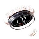 Lashify Curl 12mm Gossamer Wimpern Extensions Refill, Ginger Color, DIY False Lashes für einen natürlichen Look