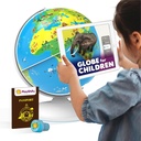PlayShifu Globe für Kinder – Orboot Earth: Interaktive Kids Globe mit 1000+ Fakten über Tiere, Orte & Denkmäler | Tech-Powered Learning Toy & STEM Geschenk für Kinder Alter 4–10